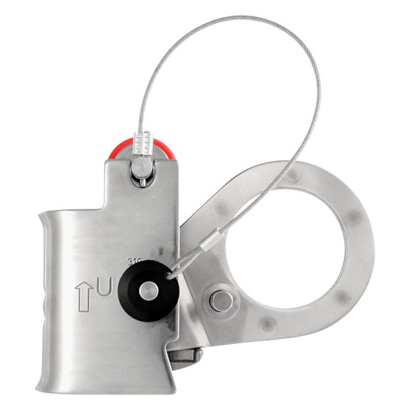 Regulable Rope Grabbing Device Rope Tightener Cast Aluminum Rope Hook for High Levels Cleaning and Repairs