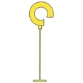 thumbnail image 1 of SSWBasics 2 inch Yellow hook Tagging Fasteners - 5 000 per carton- Tagging Gun Fasteners - 2 inch yellow hook Tagging Gun Refill for regular Fabrics - Durable Tag Gun Refills for Retail and Apparel, 1 of 1