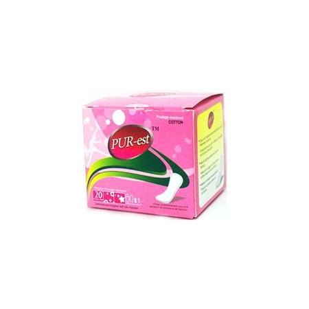 Regular Cotton Pads with Wings (20 Pads) by Purest