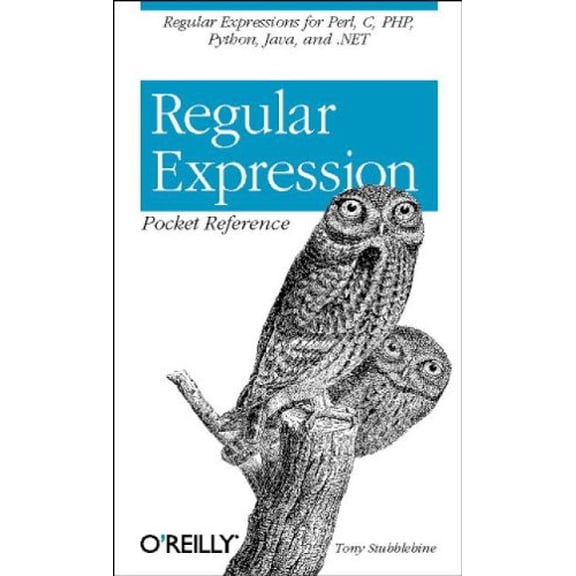 Pre-Owned Regular Expression Pocket Reference