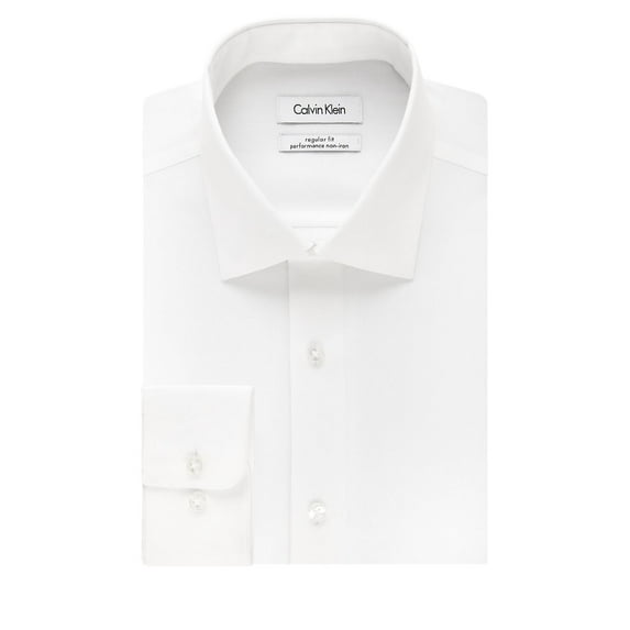 Regular Fit Solid Dress Shirt