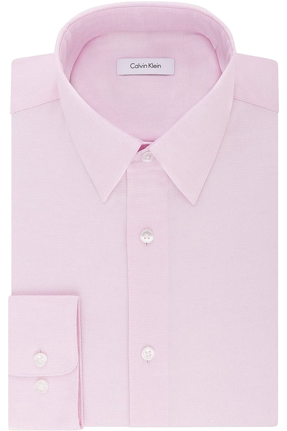 Regular Fit Textured Solid Dress Shirt