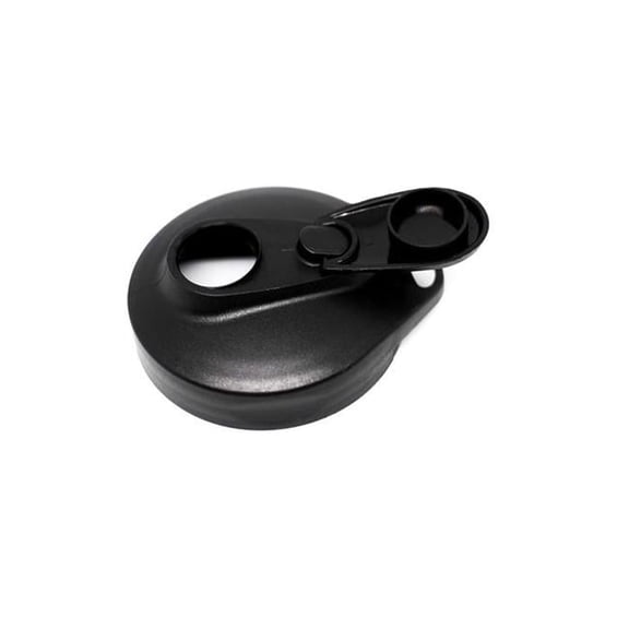 Regular Mouth Multi Tops Flip Cap Lid, Black