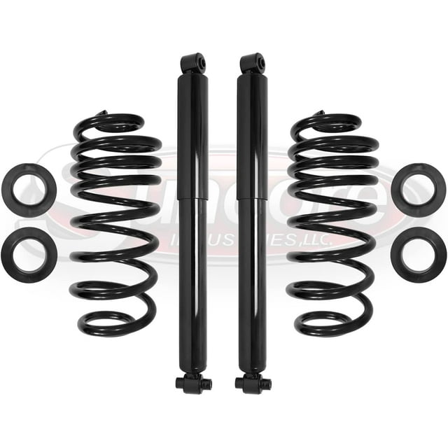 Regular Rear Suspension Air Bag to Coil Spring Conversion & Gas Shocks