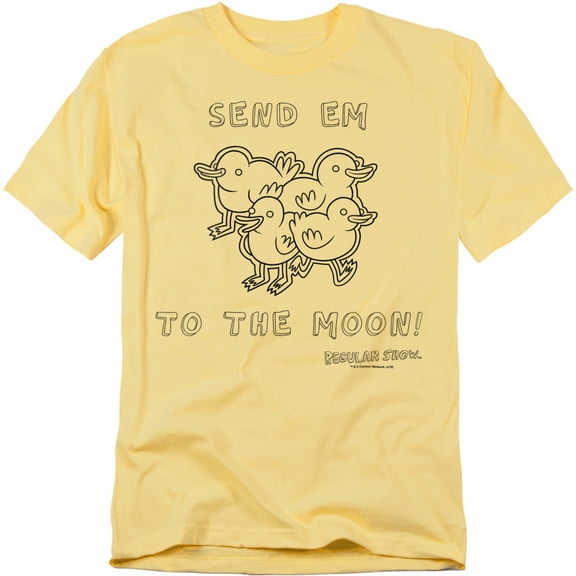 Regular Show Baby Ducks Officially Licensed Adult T-Shirt 3XL