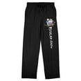 thumbnail image 1 of Regular Show Favorite Characters Men's Black Sleep Pajama Pants-Large, 1 of 7