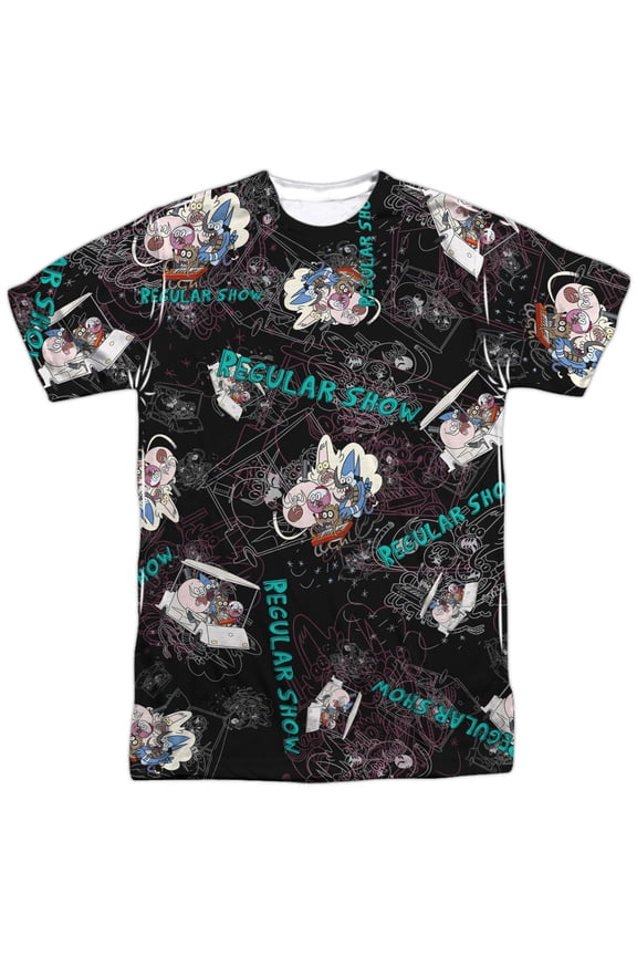 Regular Show - Golf Cart Ride - Short Sleeve Shirt - X-Large