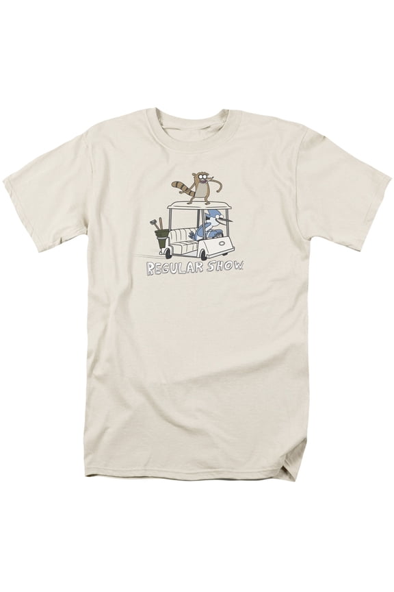 Regular Show - Golf Cart - Short Sleeve Shirt - Medium