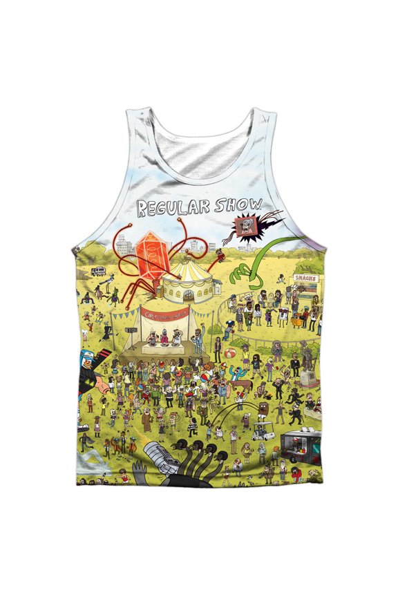 Regular Show - Group Shot - Tank Top - XX-Large