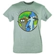 thumbnail image 1 of Regular Show Mordecai Rigby Funny Nature Grey Tshirt Tee Small, 1 of 1