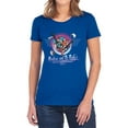 thumbnail image 1 of Regular Show Mordecai & The Rigbys Women's T Shirt, Royal, X-Large, 1 of 6
