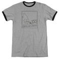 thumbnail image 1 of Regular Show Poloroid Adult Ringer Heather/Black, 1 of 2