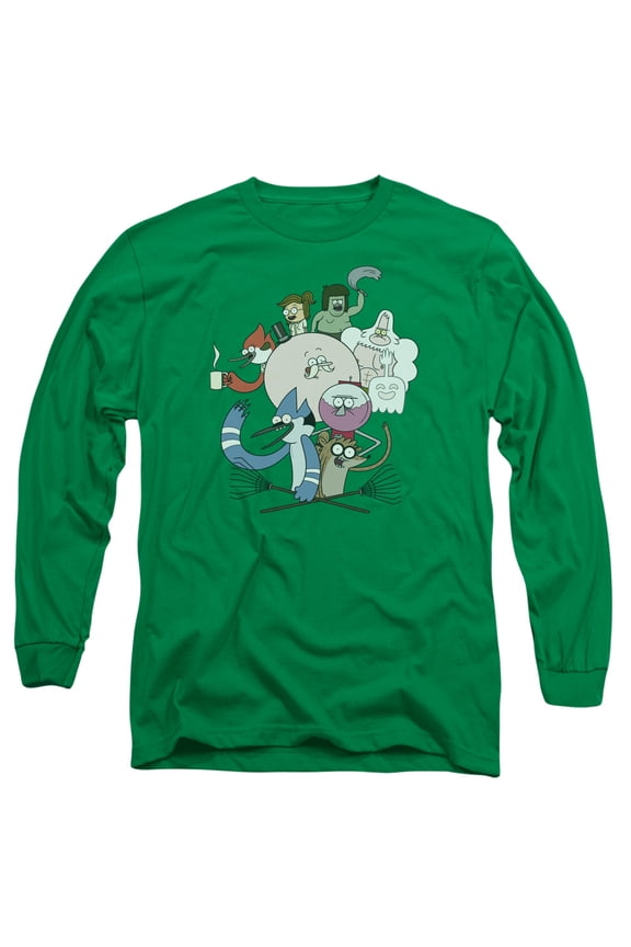 Regular Show - Regular Cast - Long Sleeve Shirt - Medium