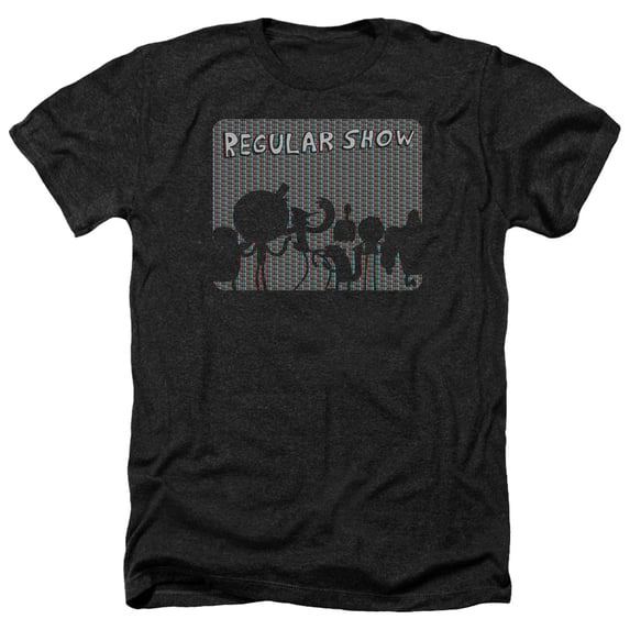 Regular Show - Rgb Group - Heather Short Sleeve Shirt - Large