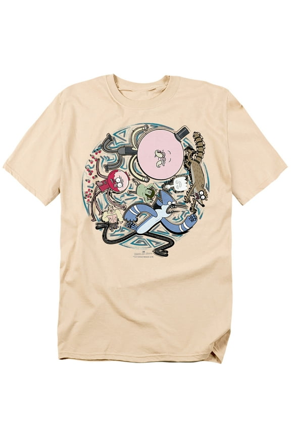 Regular Show T-Shirt Strange Circle Unisex Graphic Tee For Men & Women