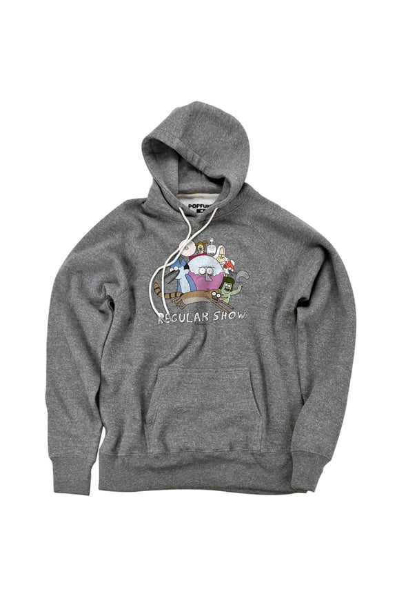 Surrounding Benson Unisex Adult Slim Fit Pull-Over Heather Hoodie, Athletic Heather, Small