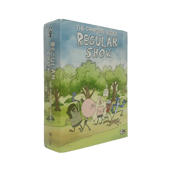 Regular Show The Complete Series Season 1-8 DVD Box Set Cartoon Network Animation Disc