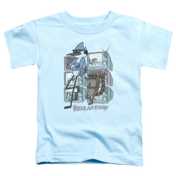 Regular Show - Tv Too Cool - Toddler Short Sleeve Shirt - 3T