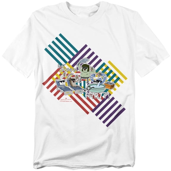 Regular Show We Gonna Party Officially Licensed Adult T-Shirt L