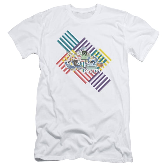 Regular Show - We Gonna Party - Slim Fit Short Sleeve Shirt - XX-Large