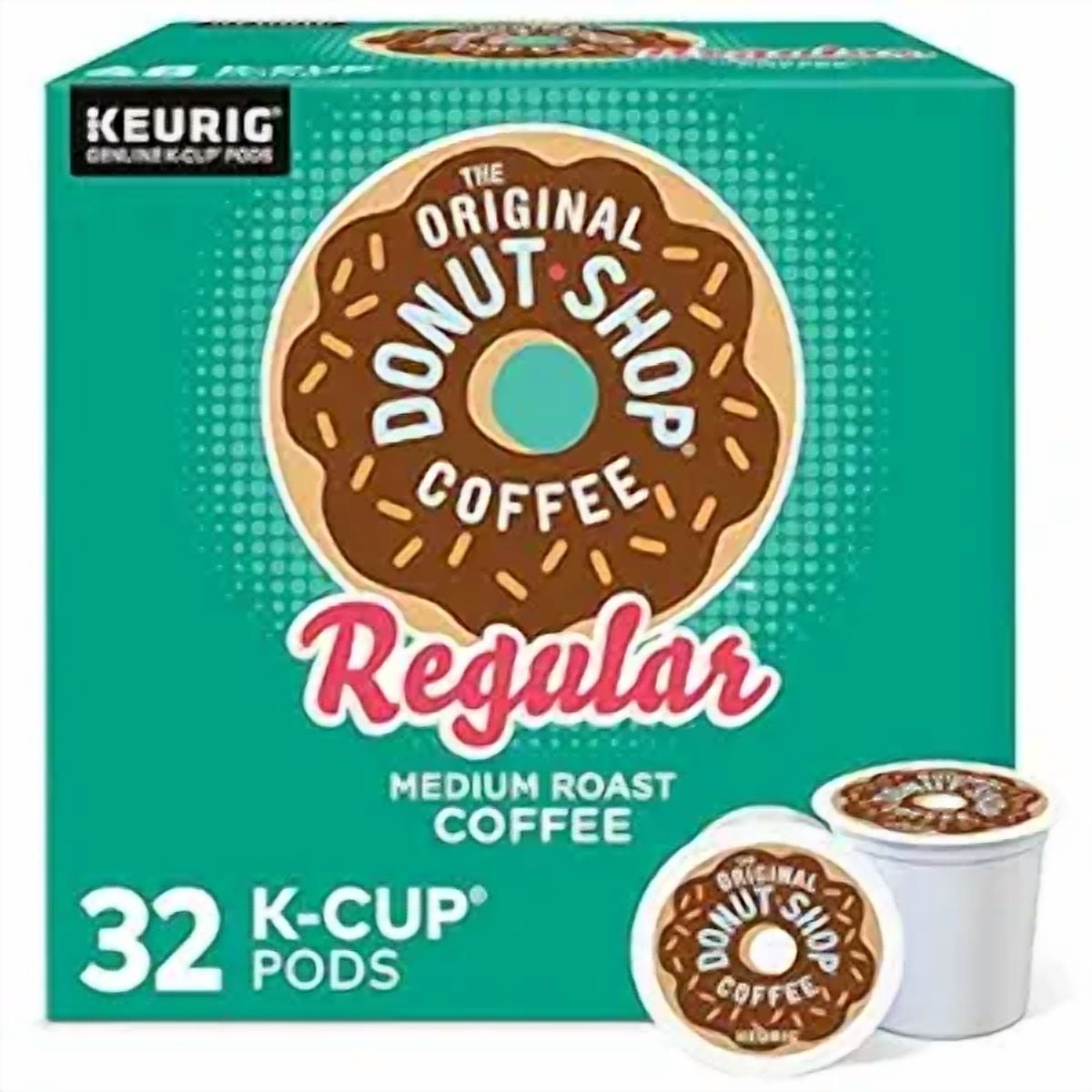 Regular, Single-Serve Keurig K-Cup Pods, Medium Roast Coffee Pods, 32 Count