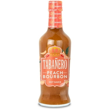 Tabanero Peach Bourbon Hot Sauce - 5 oz.
