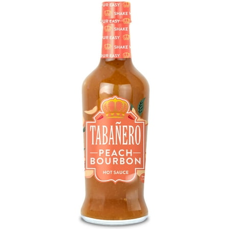 Tabanero Hot Sauce - Peach Bourbon 5 oz