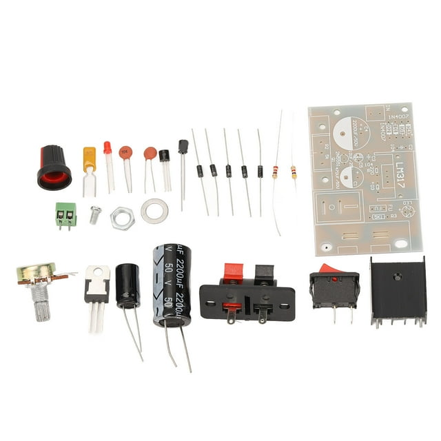 Regulated Power Supply DIY Kit Adjustable DC Power Supplies Board with