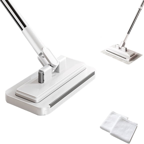 Regulatem Gap Dust Cleaner Mop, Zero-Touch Wet & Dry Cleaning Mop with 360° Slim Flexible Head, Hand-Friendly Design for Under Furniture, Corners, Baseboards & Tight Indoor Spaces