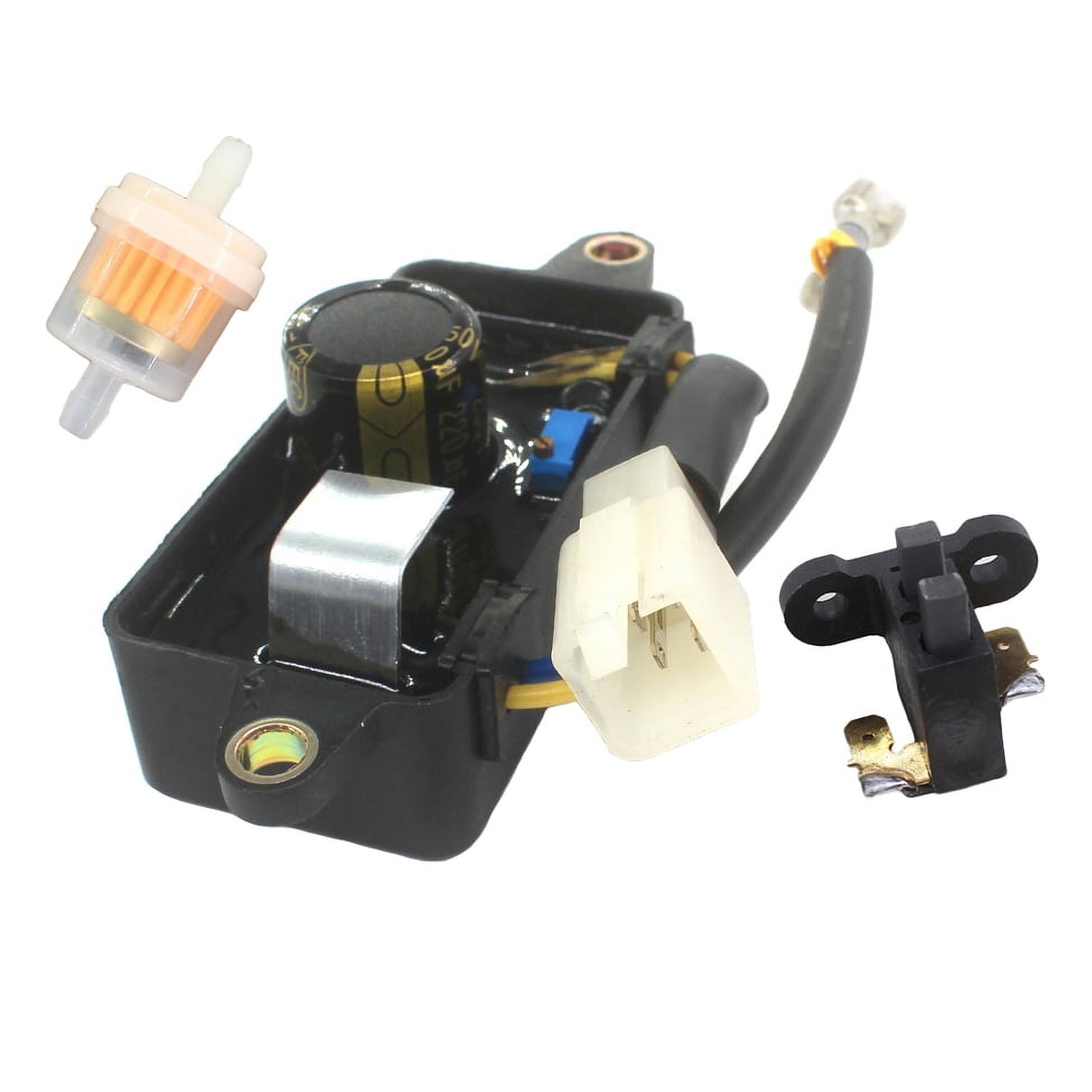 AVR Carbon Brush Fuel Filter Kit Fit for Predator 3200 4000 3500 Watts