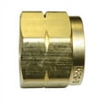 thumbnail image 1 of Regulator Inlet Nuts, Butane; Propane, Brass, Cga-555 | Bundle of 5 Each, 1 of 1