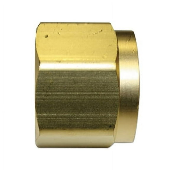 Regulator Inlet Nuts, Oxygen, Brass, Cga-540 | Bundle of 2 Each