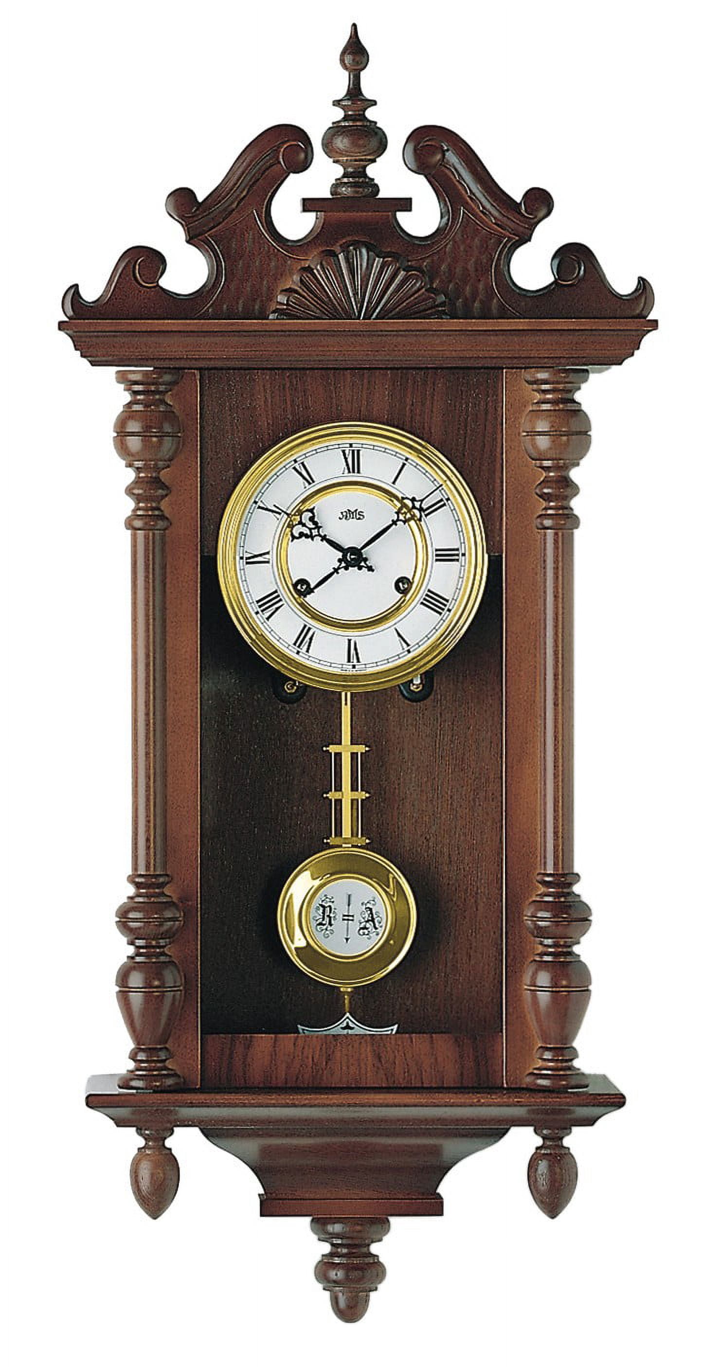 Regulator wall clock, 14 day running time from AMS AM R617/1