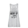 thumbnail image 1 of Regulators Mount Up Women's Fashion Sleeveless Flowy Racerback Workout Yoga Tank Top Sport Grey Small, 1 of 3