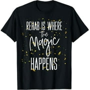 SASSALILLY Rehab Tech Rehab Team Matching Physical Therapist PT Month T-Shirt