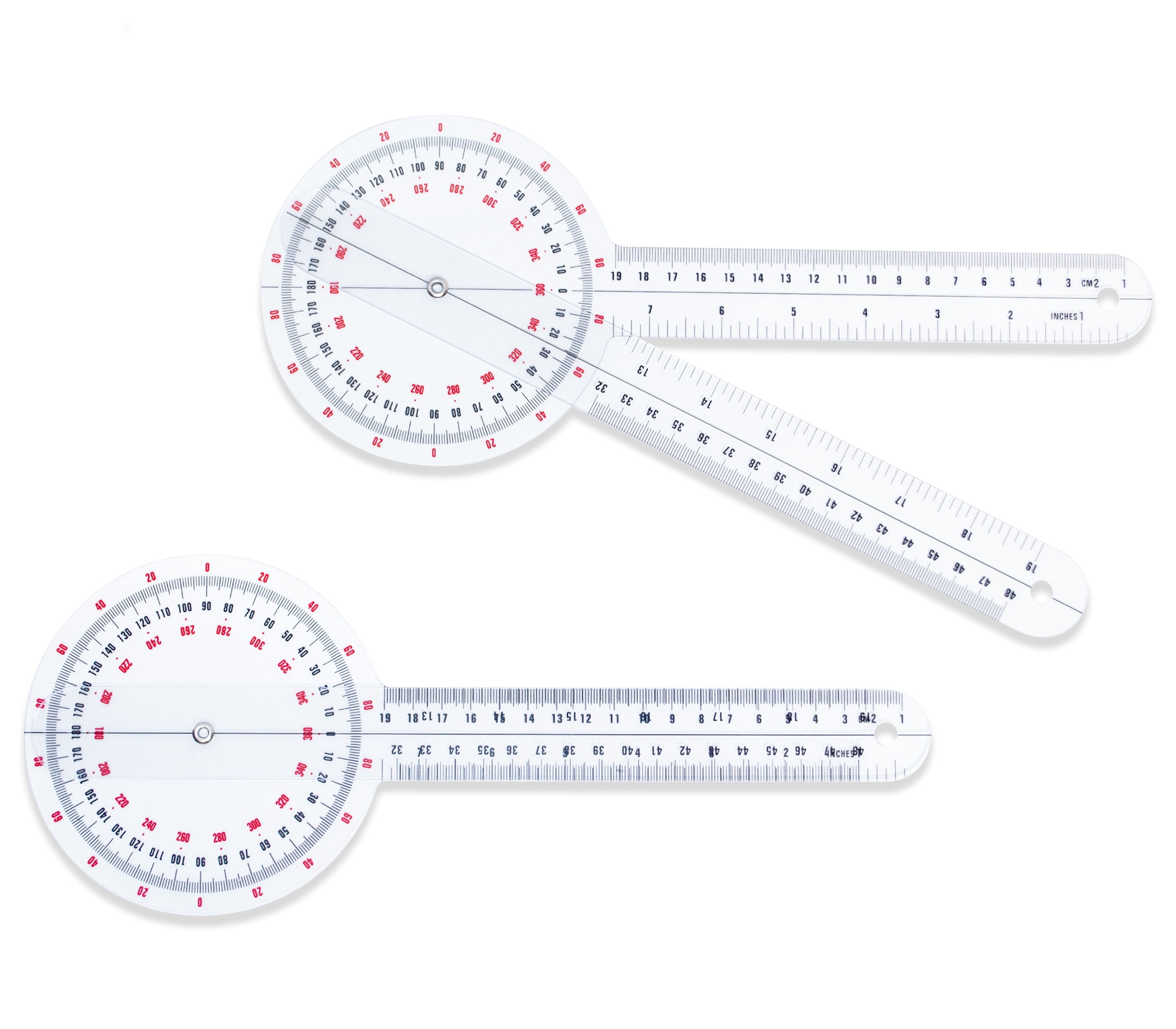 Goniometer Table Rom Rehabilitation Advantage 12” ROM Gauge Goniometer (2-Pack) – Range of ...