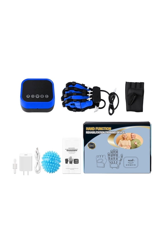 Rehabilitation Robot Gloves Wireless Mirroring Stroke Hemiplegia Hand Function Training Glove Finger Care Equipment ,Easy to Use