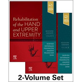 Pre-Owned Rehabilitation of the Hand and Upper Extremity, 2-Volume Set: Expert Consult: Online and Print [Hardcover] Skirven OTR/L CHT, Terri M.; Osterman MD, A. Lee; Fedorczyk PT PhD CHT ATC, Jane; Amadio MD, Peter C.; Felder, Sheri and Shin, Eon K