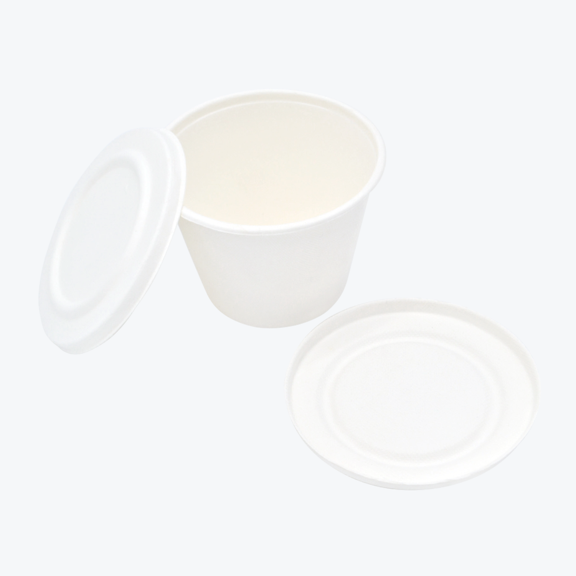 Reharvest 17 oz Bowls [Case of 600], 4.5-Inch Diameter, Heavy-Duty, 100% Biodegradable, Home Compostable, Plastic-Free, BPA-Free, Made of Eco-Friendly Plant-Based Sugarcane Bagasse Fibers