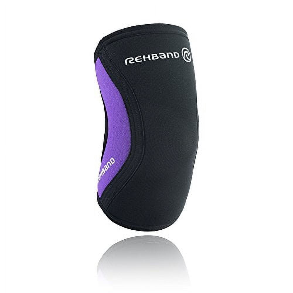 Rehband 102330: Rx Elbow 5mm, Black /Purple, XS