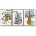 thumbnail image 1 of Rehearsal I - Framed Premium Gallery Wrapped Canvas L Frame 3 Piece Set - Ready to Hang, 1 of 9