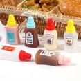 thumbnail image 1 of Reheyre 2Pcs Sauce Bottles - Good Sealing, Anti-Leak, Dining Room Kitchen, Mini Salad Dressing Dispenser Bottle, Daily Use, 1 of 8