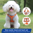 thumbnail image 1 of Reheyre 2Pcs/Set Reflective Pet Chest Strap Set - Anti-escape Breathable Harness Traction Leash - Pet Accessories, 1 of 8