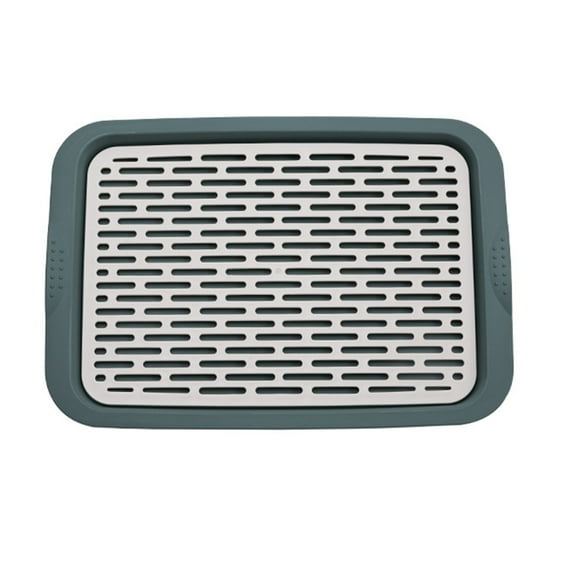 Reheyre Double-Layer Drain Board - Detachable Plastic Draining Glass Cup Holder Tray, Essential Kitchen Utensil