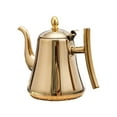 thumbnail image 1 of Reheyre Food Grade Rust-proof Stainless Steel Tea Kettle - Multifunctional Coffee Teapot with Tea Strainer Mesh - for Home, 1 of 8