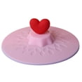 thumbnail image 1 of Reheyre Heat-Resistant Cup Cover Flexible and Airtight Seal Lid for Cute Cup, Fashionable Kitchen Tool, 1 of 8