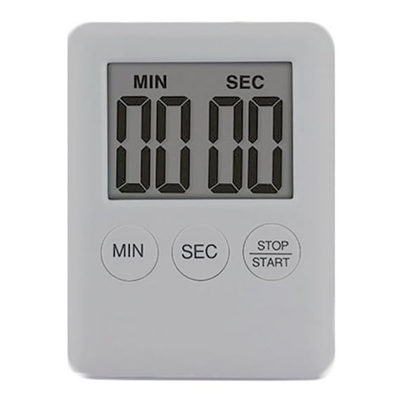 Reheyre Magnetic Square LCD Digital Timer - Kitchen Cooking Countdown Alarm Clock Tools