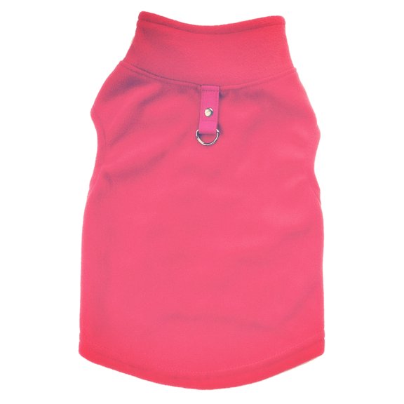 Reheyre Pet Autumn Winter Stand-up Collar Vest with Traction Buckle Cat Dog Clothes