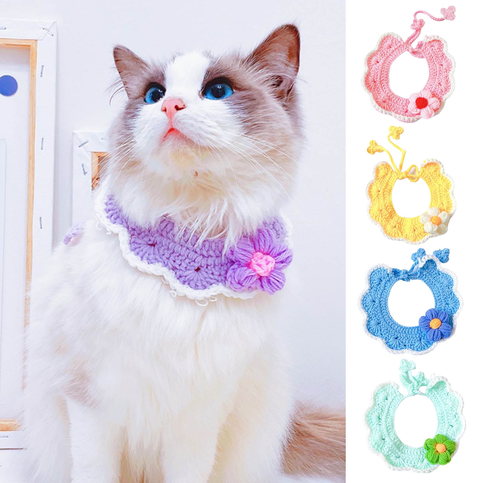 Handmade cat collars best sale