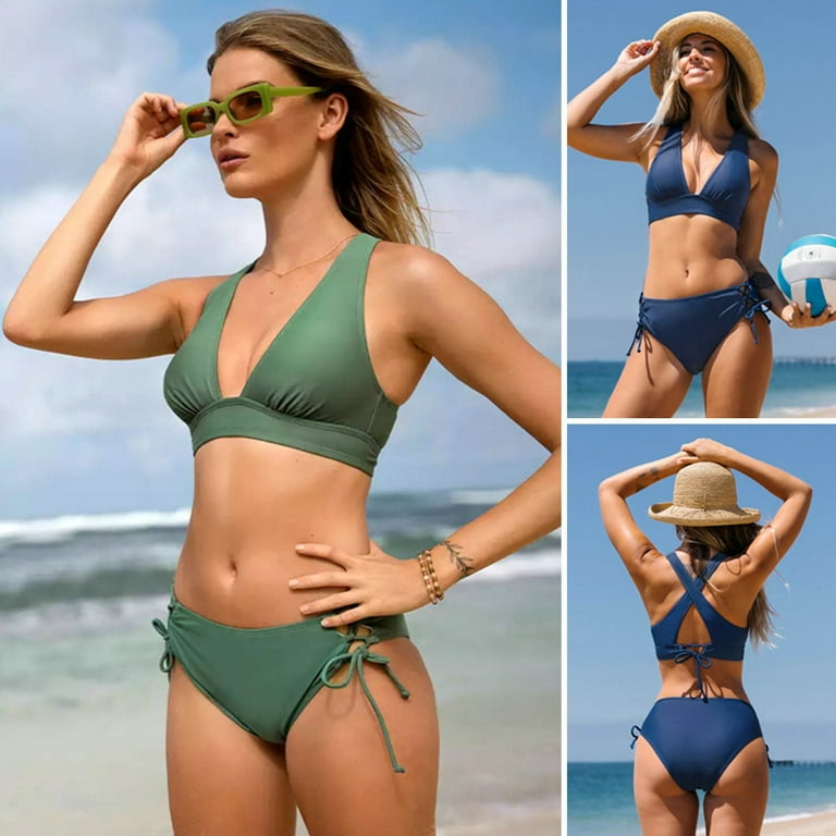 Solid color bikini tops new arrivals